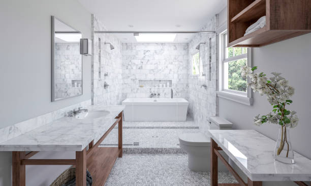 Bathroom natural stone | Wacky's Flooring