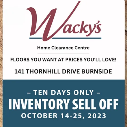 Inventory Sell Off | Wacky's Flooring